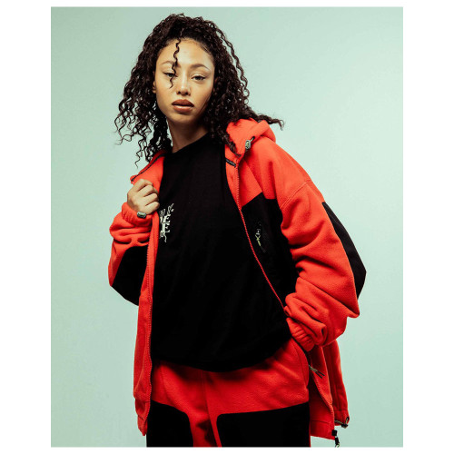 Grimey Ανδρική ζακέτα Back At You Polar Fleece Zip Hoodie